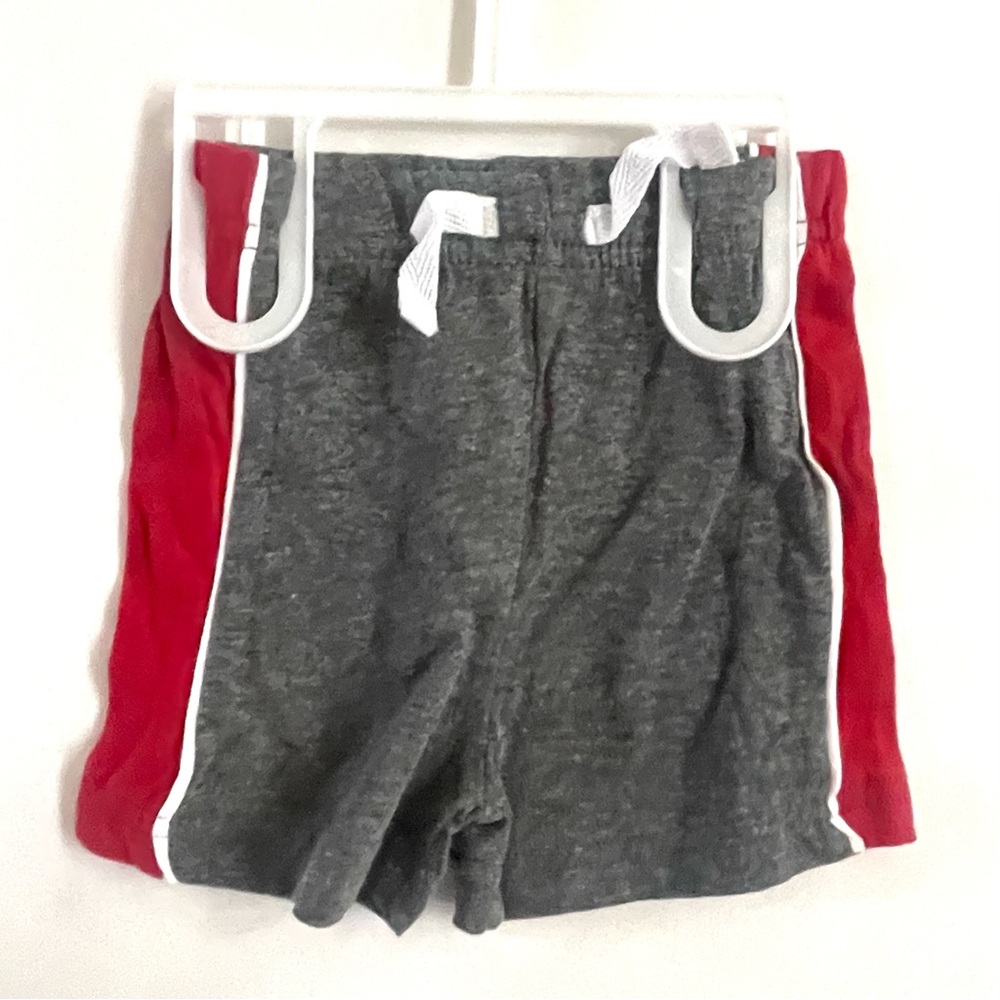 DISNEY BABY Mickey Mouse Outfit T-Shirt Shorts Set Boys BABY SIZE 6-9M White NWT - Picture 5 of 6